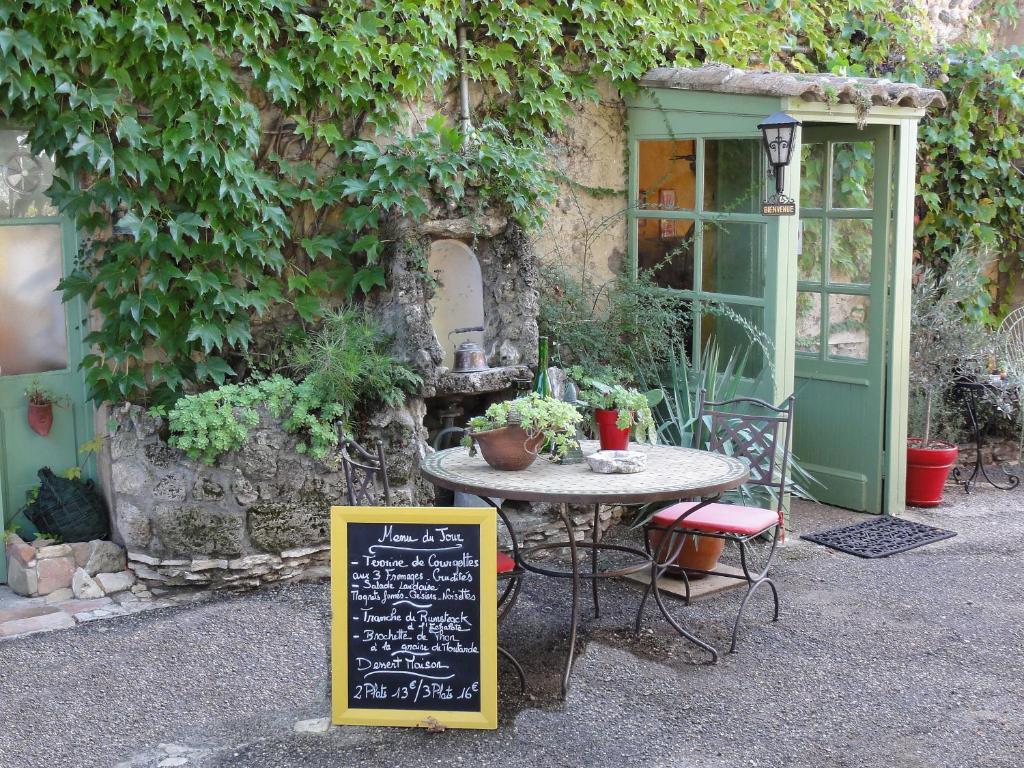 Zahrada ubytování L'Auberge des Collines