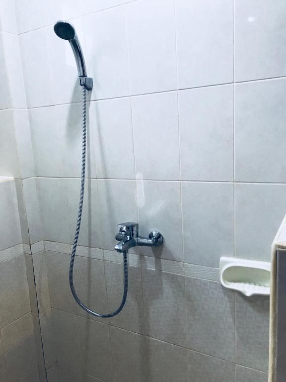 Koupelna v ubytování Pangkung House