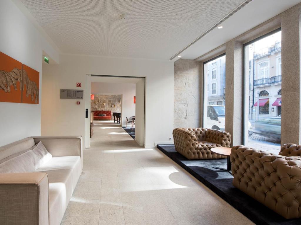 Posezení v ubytování Hotel Carris Porto Ribeira