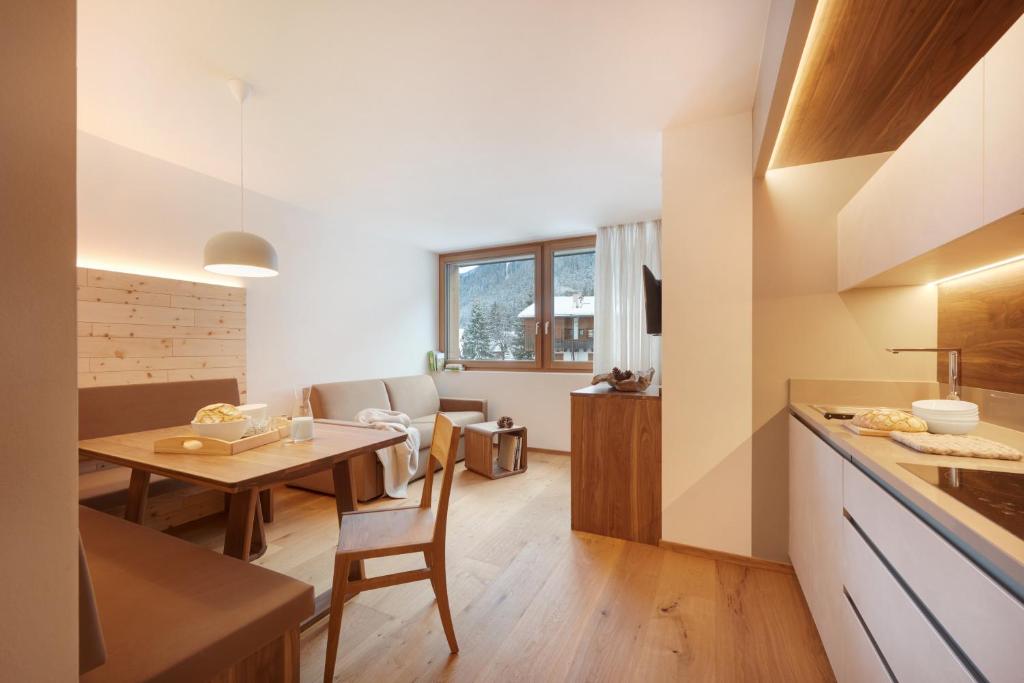 Kuchnia lub aneks kuchenny w obiekcie Living Nature Appartements