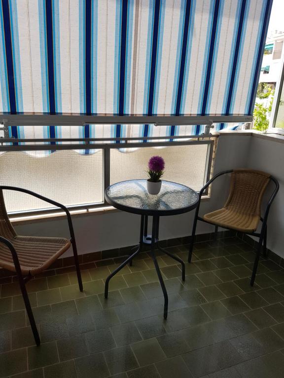 Balkón nebo terasa v ubytování Apartamento centrico