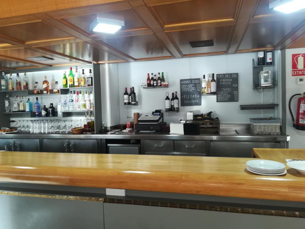 Lounge alebo bar v ubytovaní Apartamentos Solneu