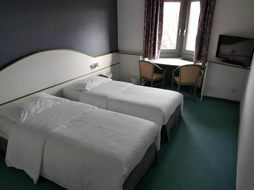 Hotel Restaurant La Tour Romaine - Haguenau - Strasbourg Nord - Twin Room