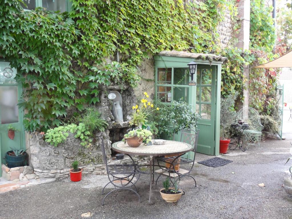 Zahrada ubytování L'Auberge des Collines