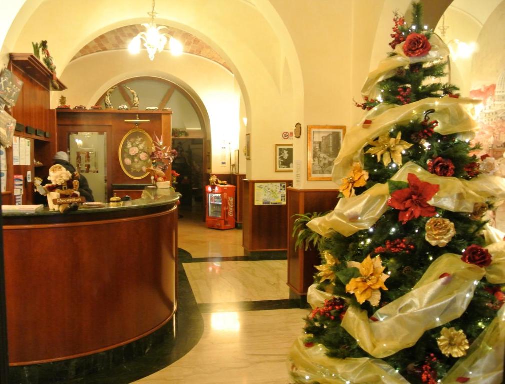 Vstupní hala nebo recepce v ubytování Hotel Assisi