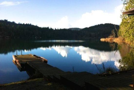 Příroda nedaleko prázdninového domu