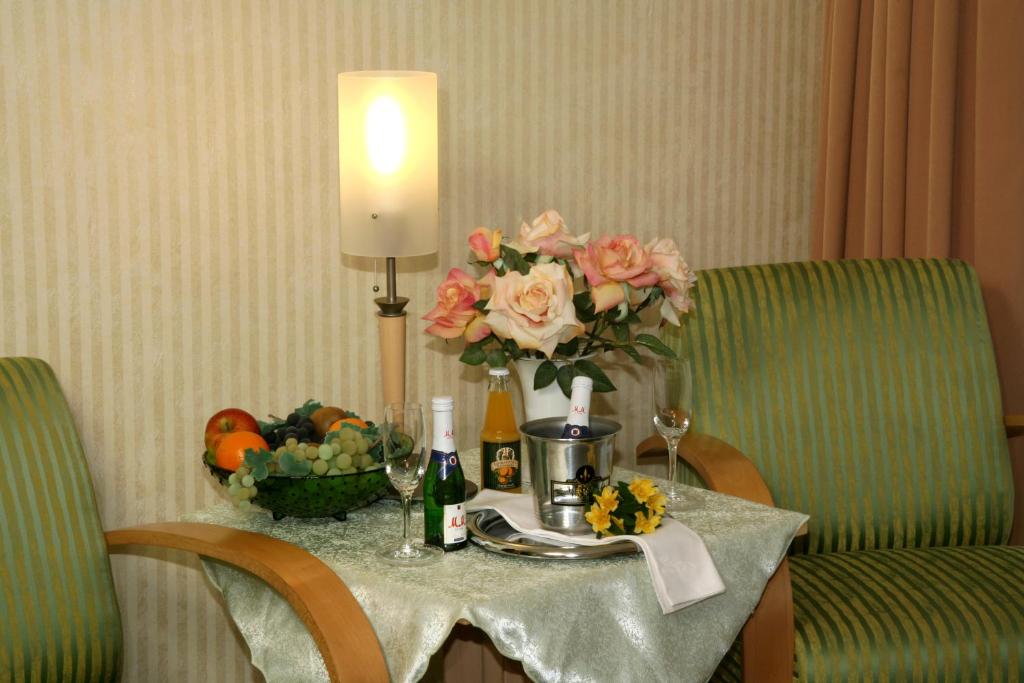 Posezení v ubytování Hotel Dreyer Garni