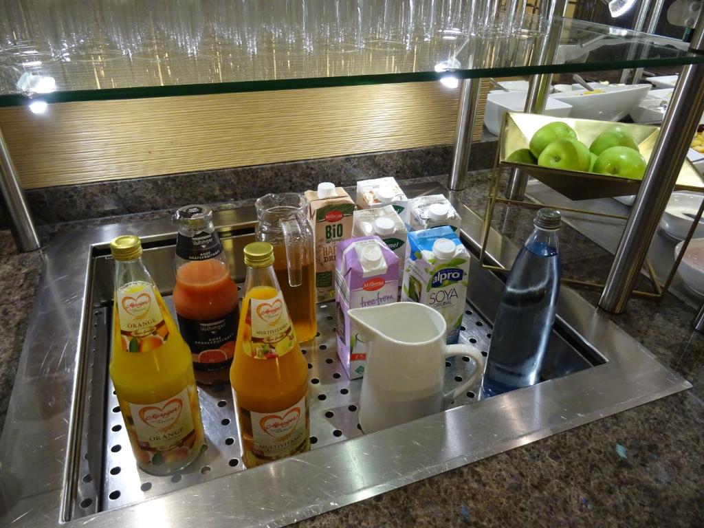 Nápoje v ubytování Hotel Scheidberg