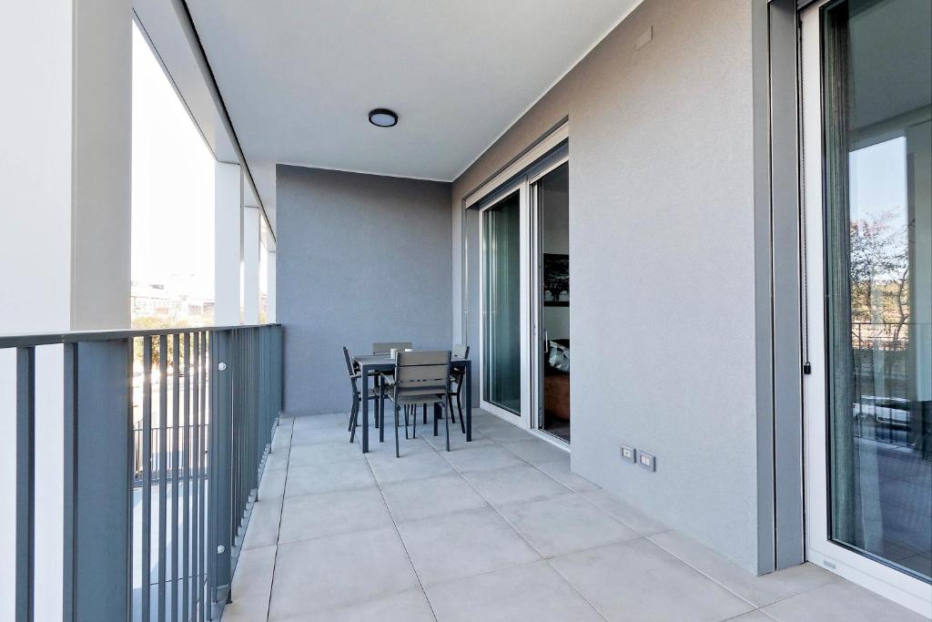 Balkon lub taras w obiekcie YCH-DELIZIOSO Monolocale con TERRAZZO