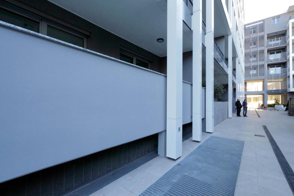 Budynek, w którym mieści się apartament