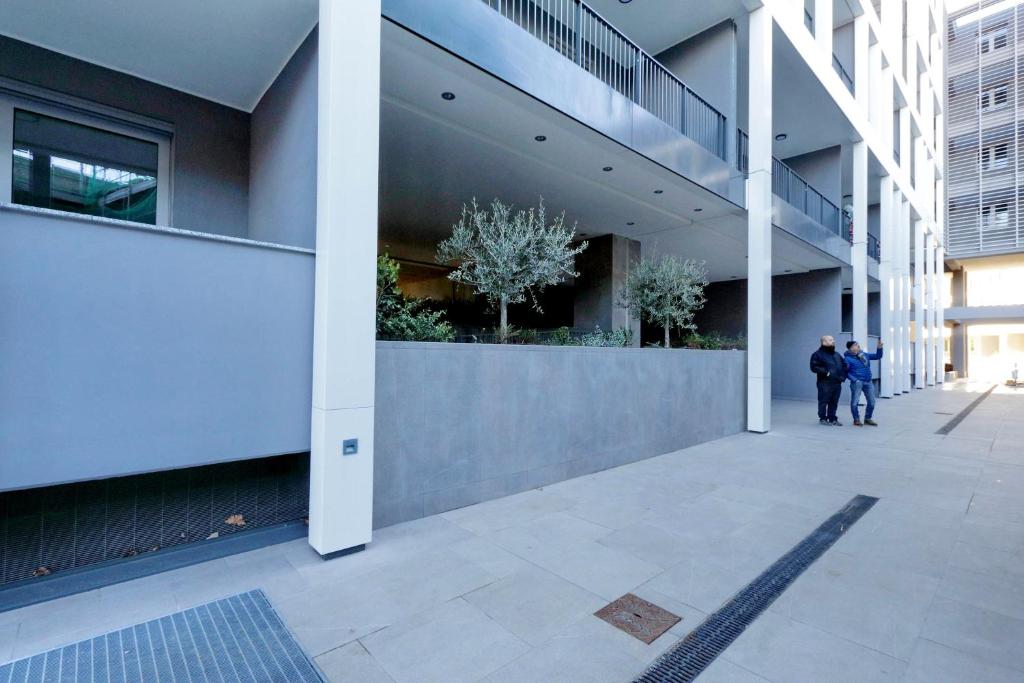 Budynek, w którym mieści się apartament