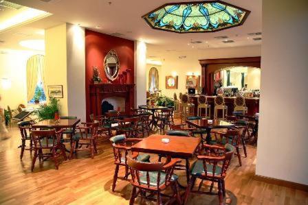 Restaurace v ubytování Nafsika Palace Delphi-Itea