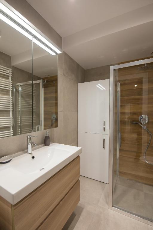 Kúpeľňa v ubytovaní Apartament Na Urlop - Wisła Bukowa Góra 2 - Apartamenty z widokiem na panoramę Wisły