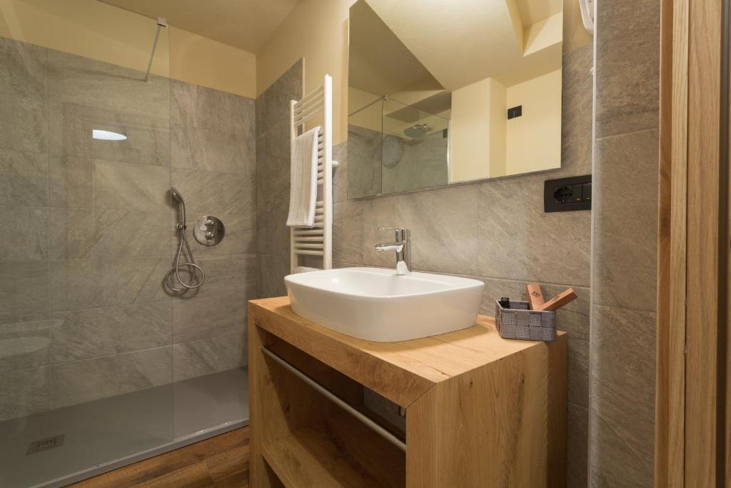Koupelna v ubytování Maison Fosson