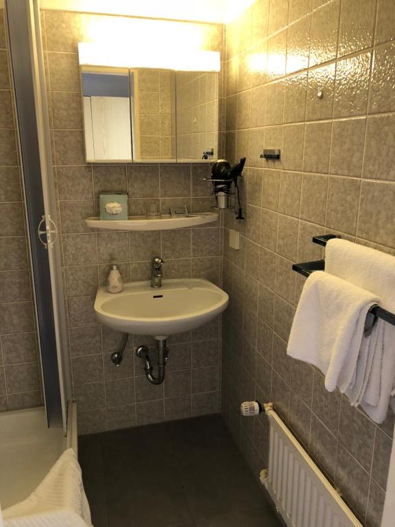 Koupelna v ubytování Hotel Del Sol