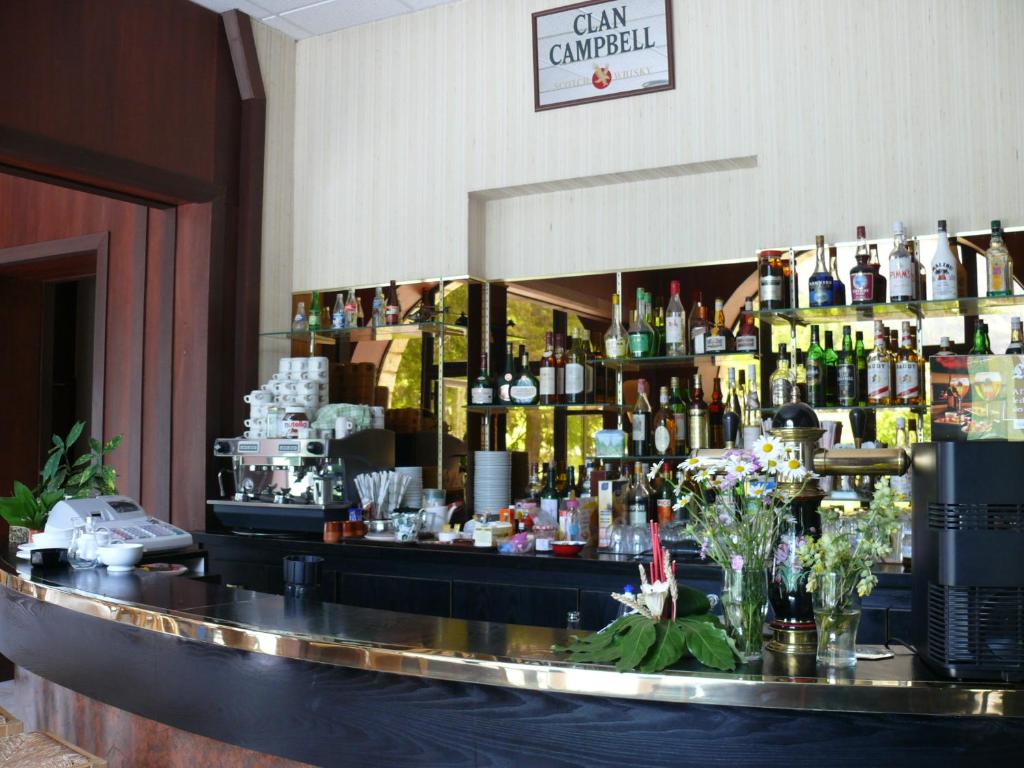 Nápoje v ubytování Hôtel Vignemale