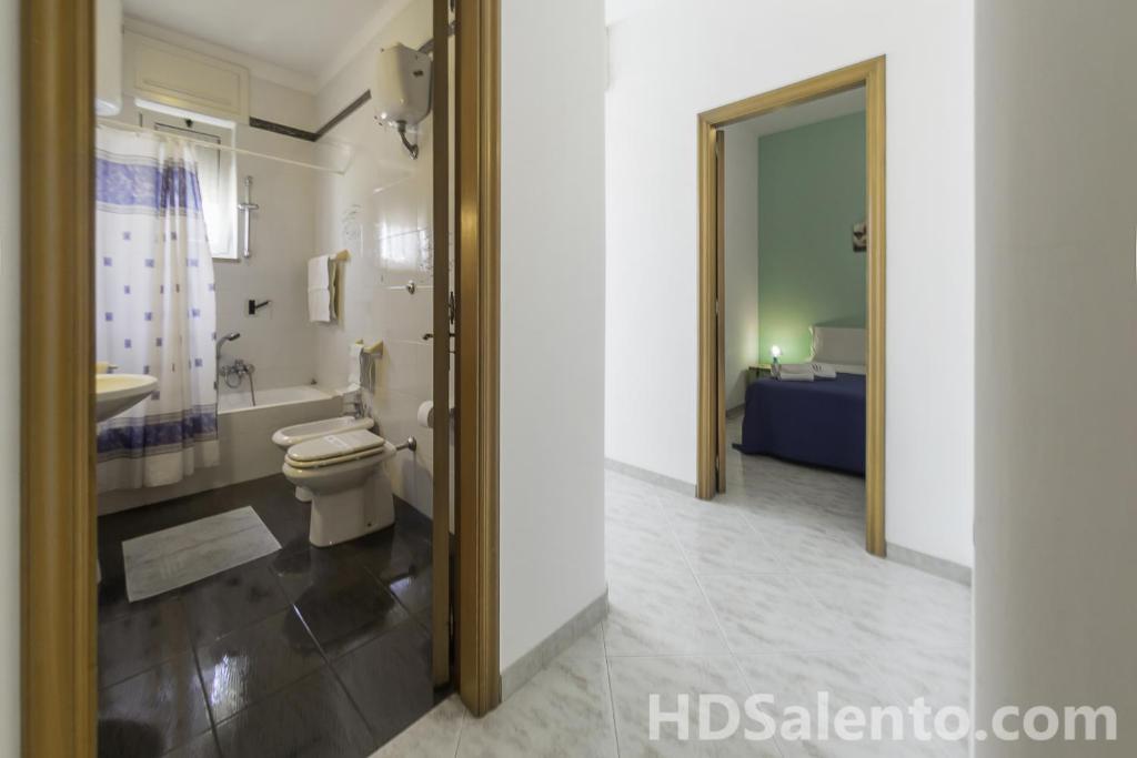 Koupelna v ubytování B&B A Casa di Danilo