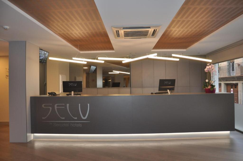 Vstupní hala nebo recepce v ubytování Hotel Selu