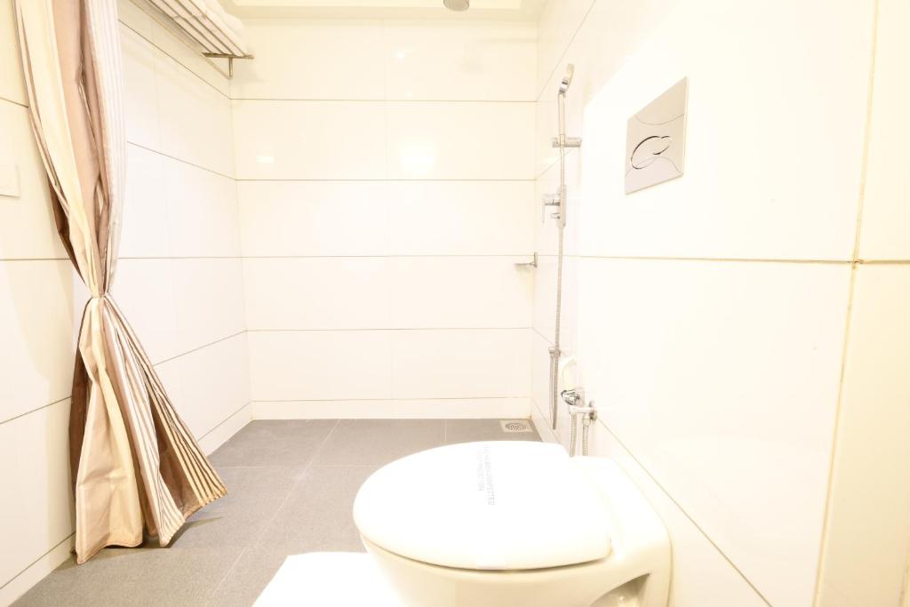 Koupelna v ubytování Hotel Platinum Residency