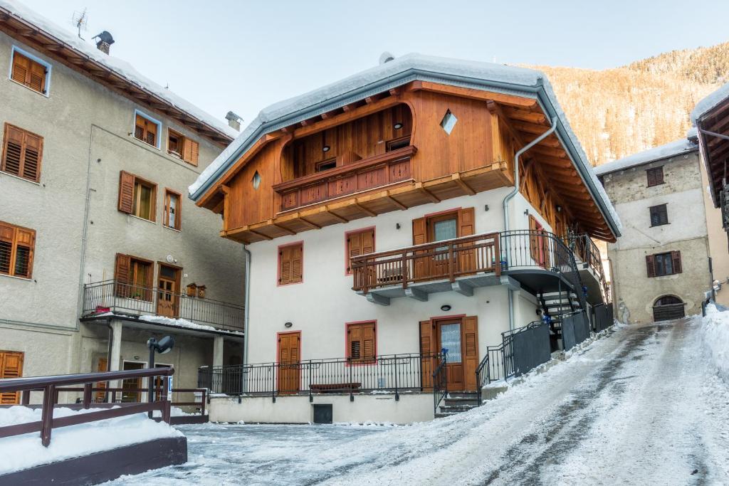 Casa Elena v zimě