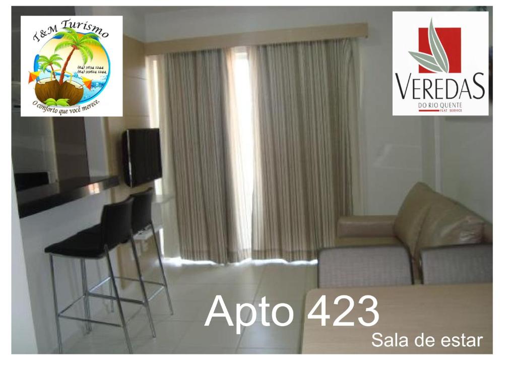  Flat 423- Veredas do Rio Quente