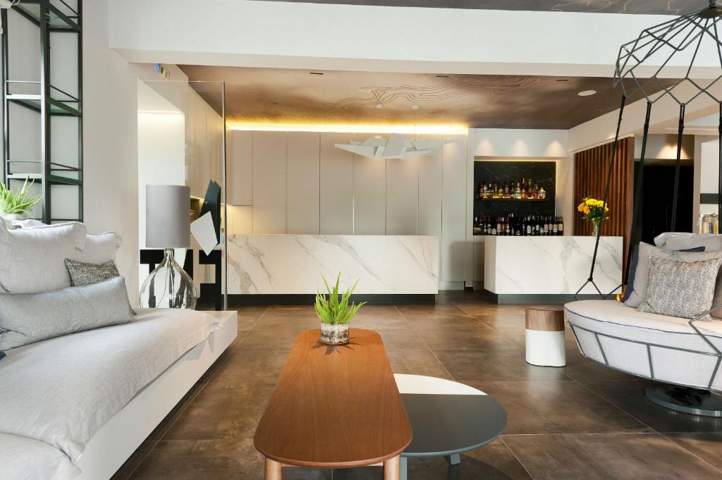Thomais Boutique Hotelにあるシーティングエリア
