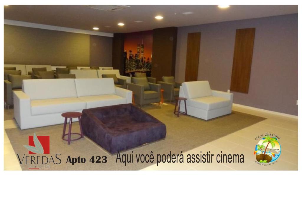  Flat 423- Veredas do Rio Quente