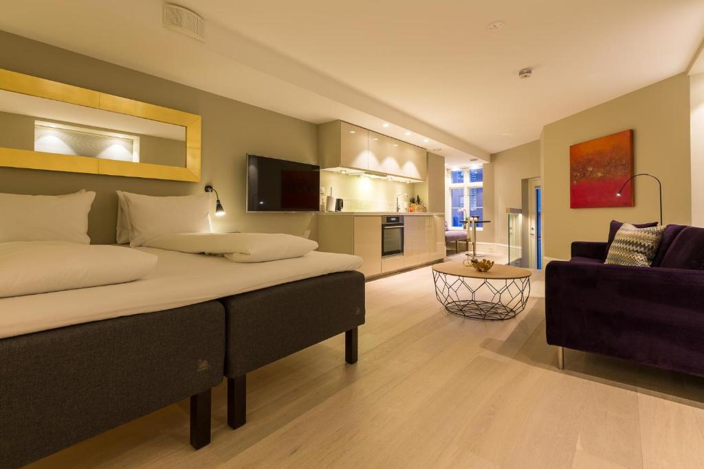 2 Døtre Apartments by Hotel Park - Studio With Terrace