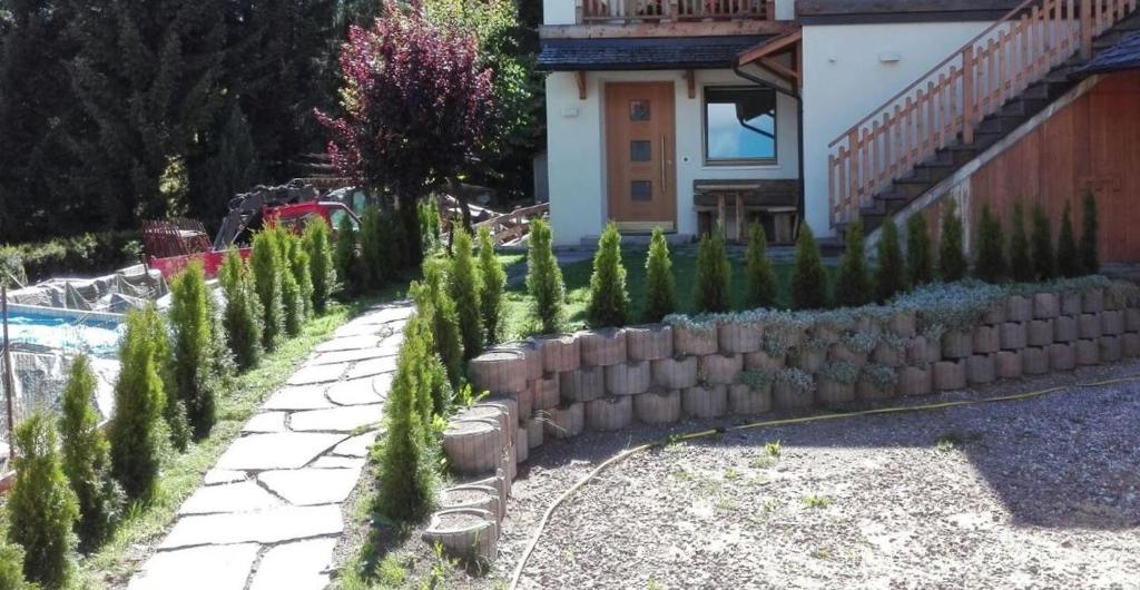 Zahrada ubytování casa Lory