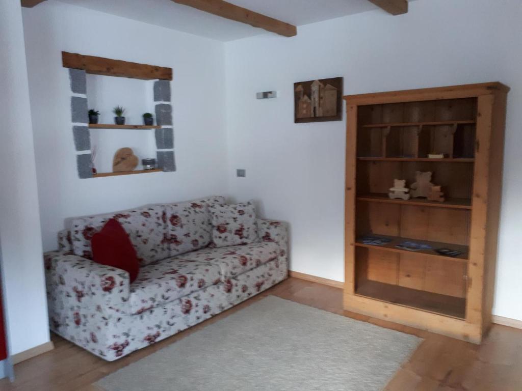 Posezení v ubytování casa Lory