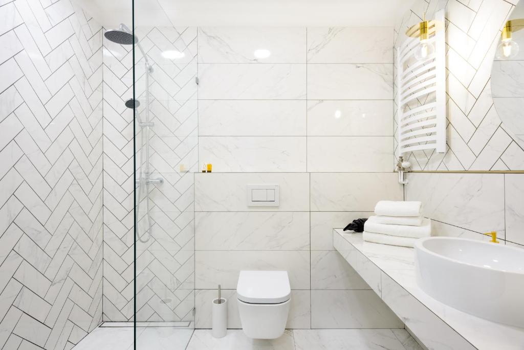 Kúpeľňa v ubytovaní P&J Luxury Apartments