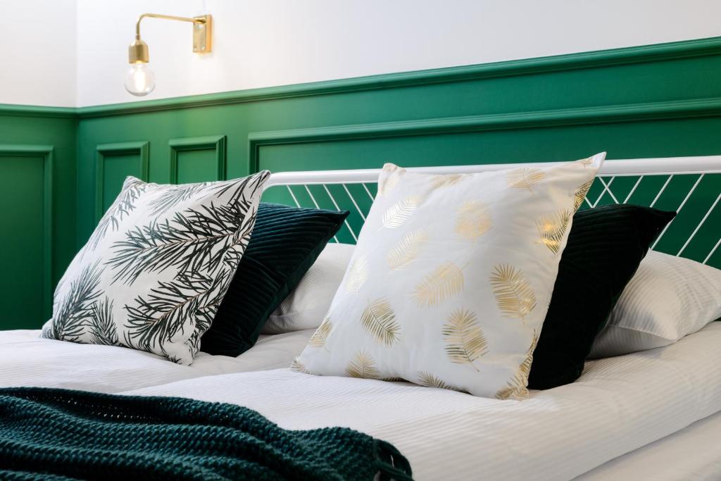 Posteľ alebo postele v izbe v ubytovaní P&J Luxury Apartments