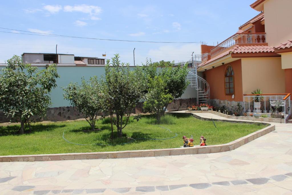 Zahrada ubytování The House