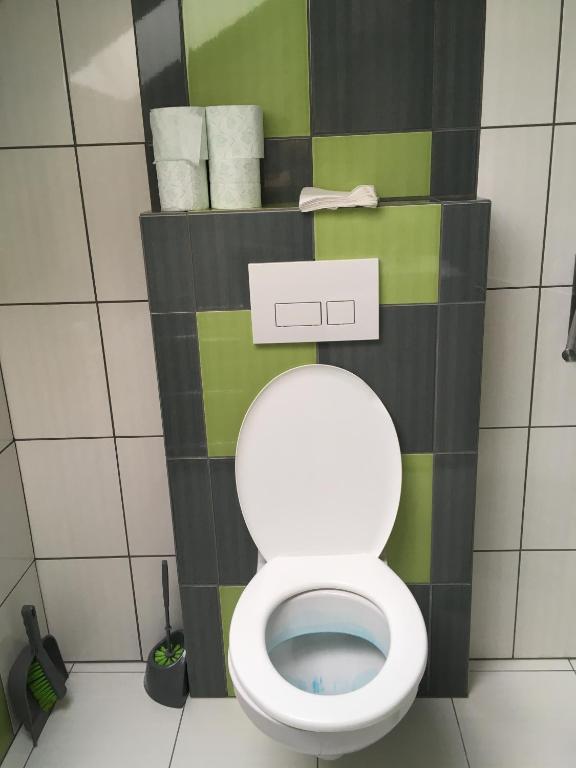 Koupelna v ubytování Ubytování ALJA