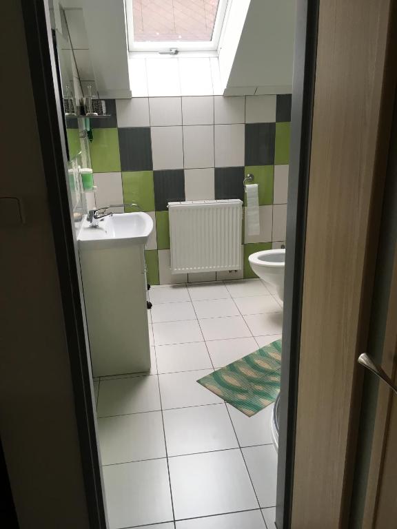 Koupelna v ubytování Ubytování ALJA