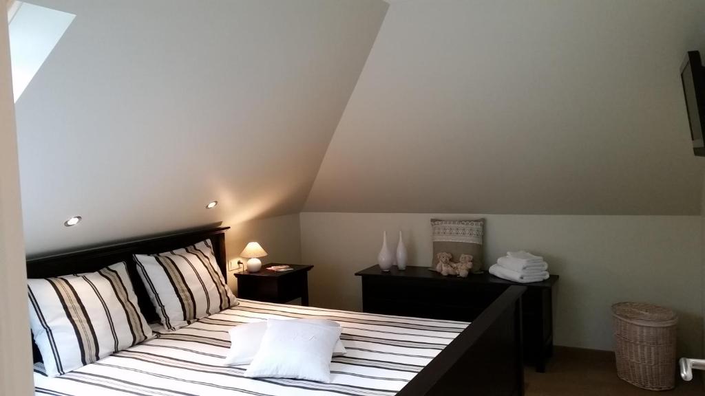 Postel nebo postele na pokoji v ubytování B&B Sogni d'oro