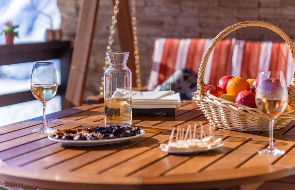 Nápoje v ubytování Hotel GoodAura
