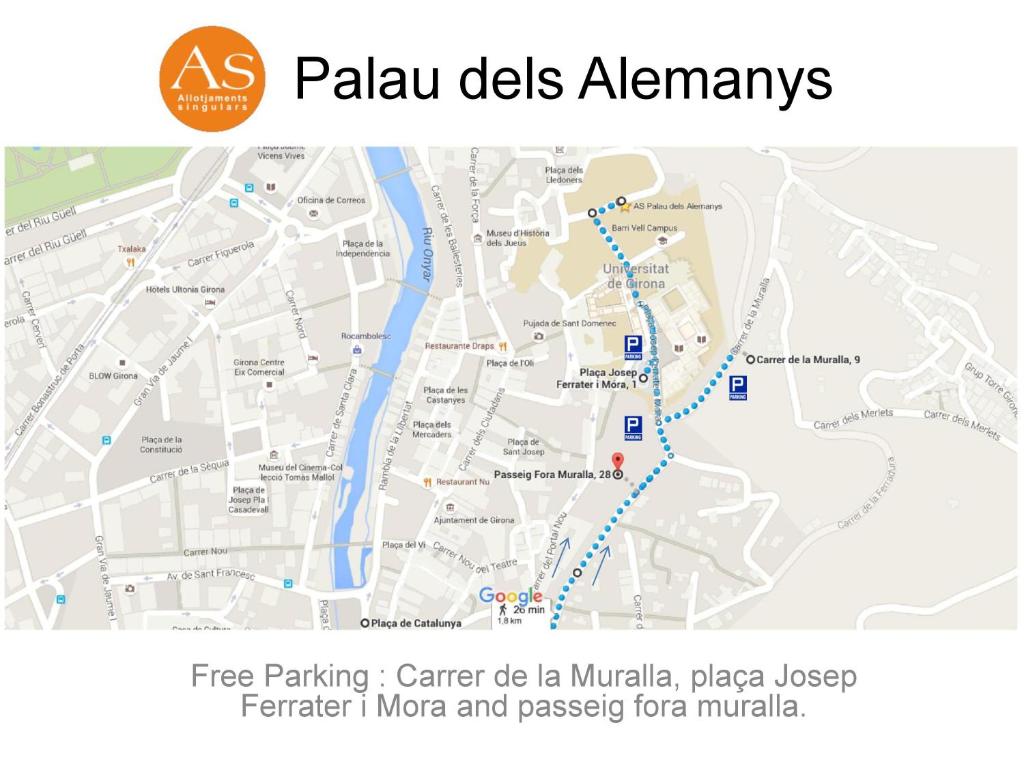 Fotografie z fotogalerie ubytování AS Palau dels Alemanys Suites Boutique Monument v destinaci Girona