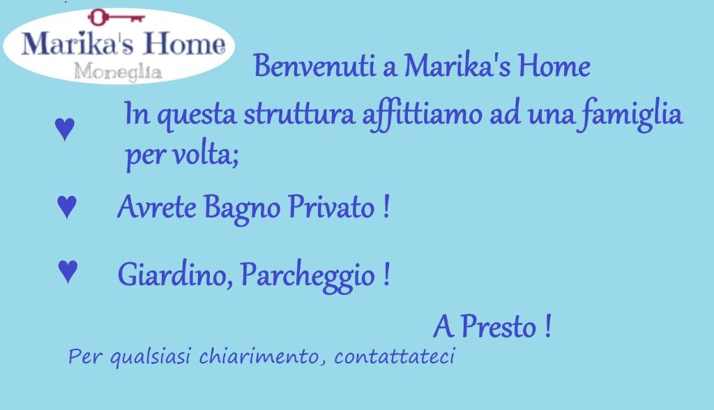Fotografie z fotogalerie ubytování Marika's Home v destinaci Moneglia