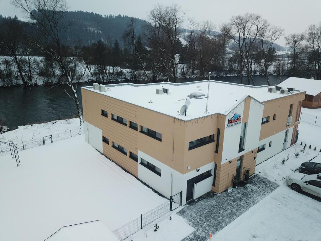 Apartmánový Dom Kriváň v zimě