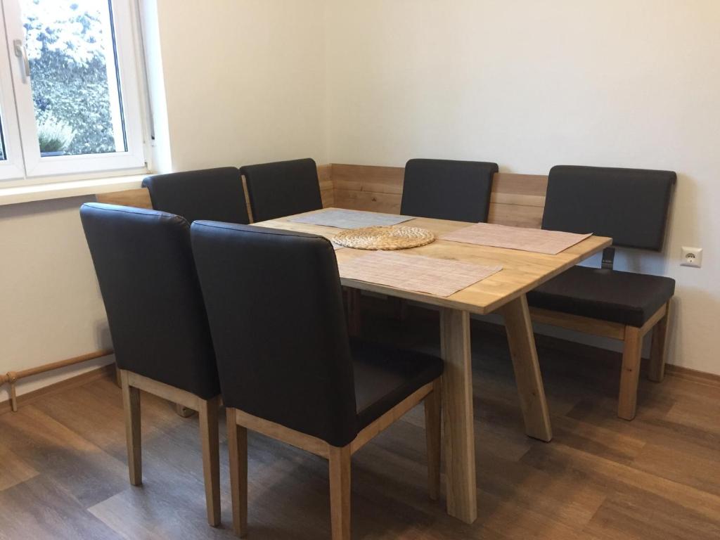 A seating area at Pension Kohlweg