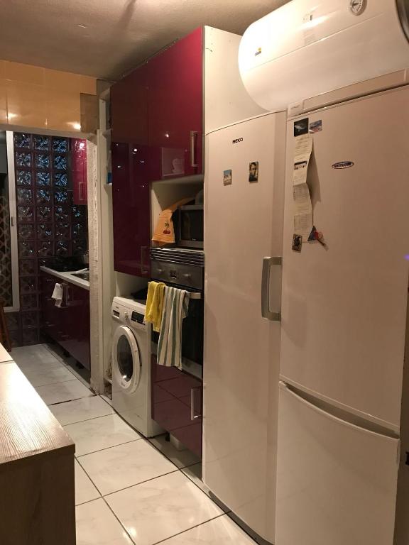 Kuchyň nebo kuchyňský kout v ubytování Rooms Complex "Cristimar", Los Cristianos