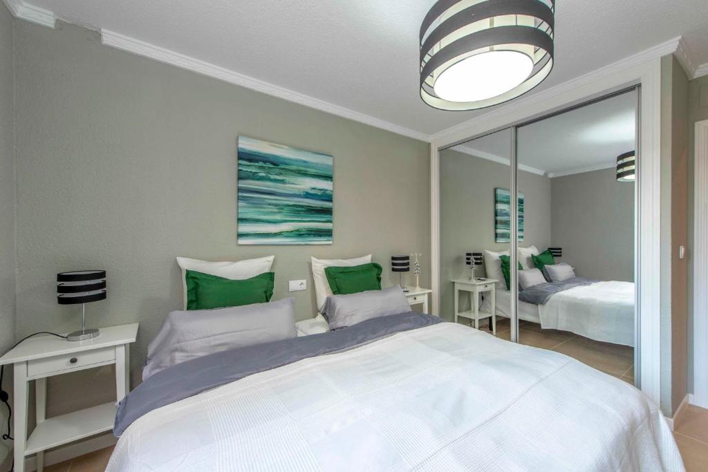 Cama o camas de una habitación en Torrevieja