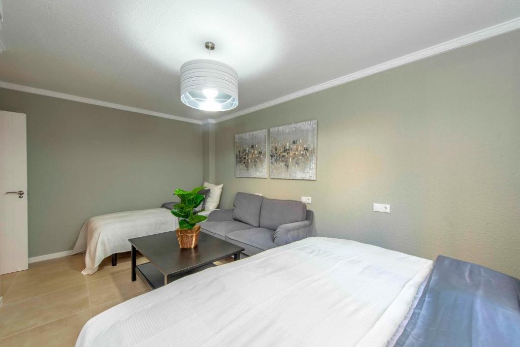 Cama o camas de una habitación en Torrevieja