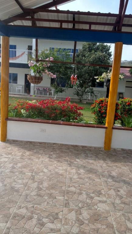 Zahrada ubytování Casa de Campo Palmarito