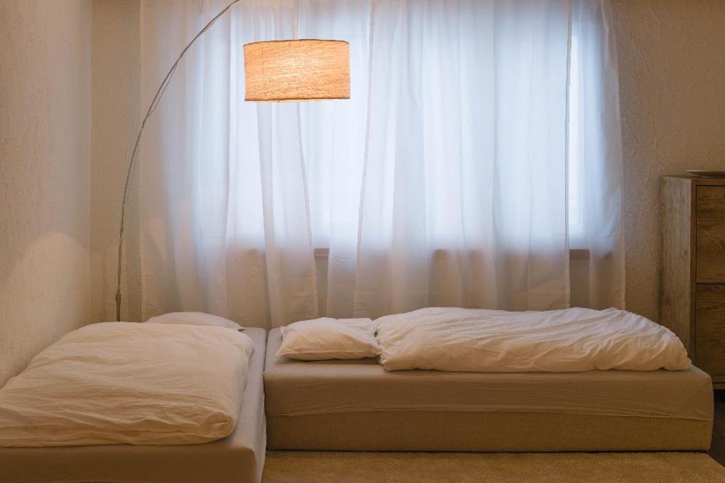 Postel nebo postele na pokoji v ubytování Seestrasse 1 (292Ap)