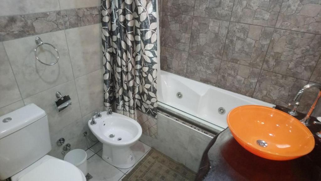 Et badeværelse på Merlo 1