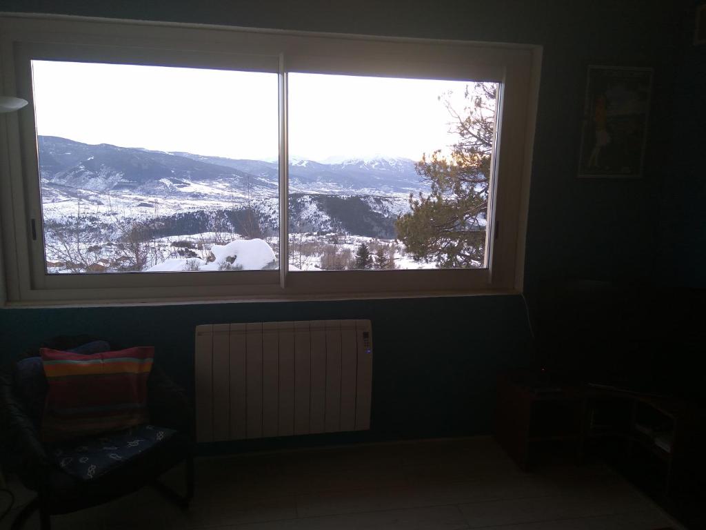Nespecifikovaný výhled na hory nebo výhled na hory při pohledu z apartmánu