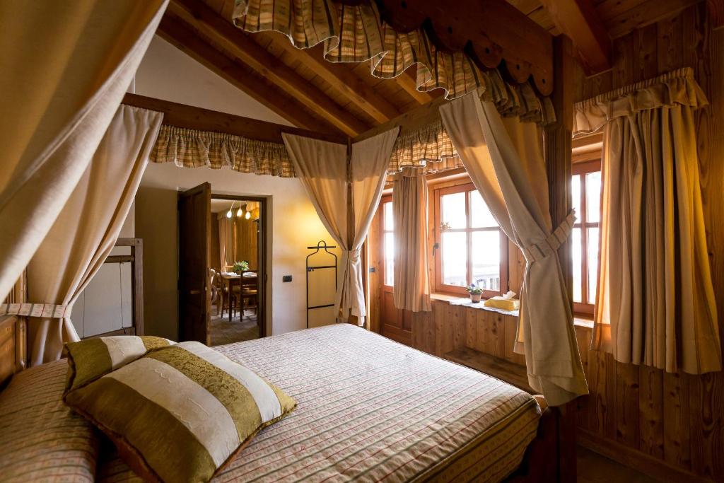 Postel nebo postele na pokoji v ubytování Hotel Lyshaus
