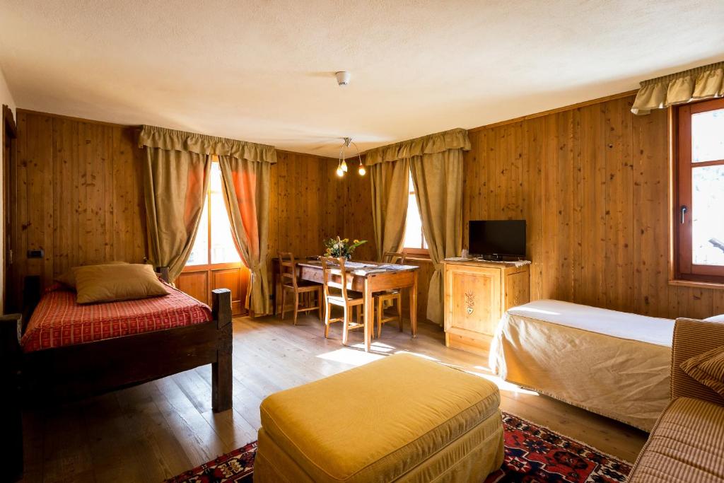 Postel nebo postele na pokoji v ubytování Hotel Lyshaus